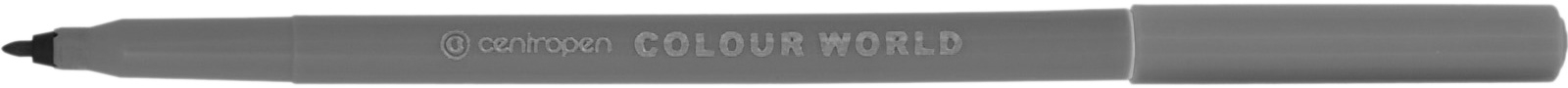 Фломастеры COLOUR WORLD 7550/18 серый Centropen - фото 2