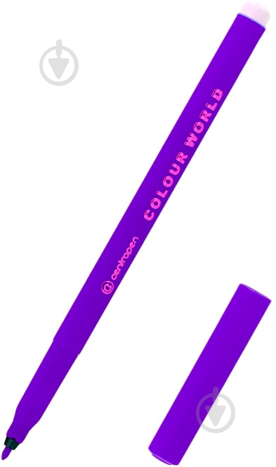Фломастеры COLOUR WORLD 7550/08 фиолетовый Centropen - фото 4