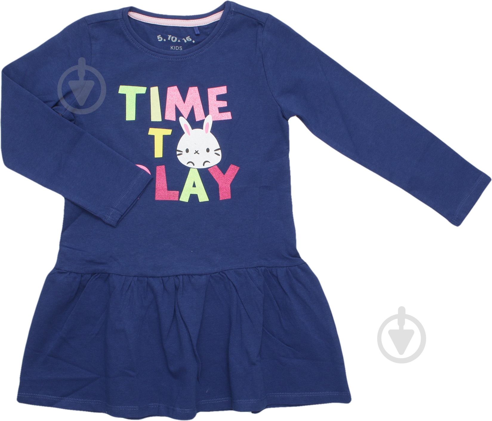 Платье 5.10.15. 3K3909 р.92 темно-синий - фото 1