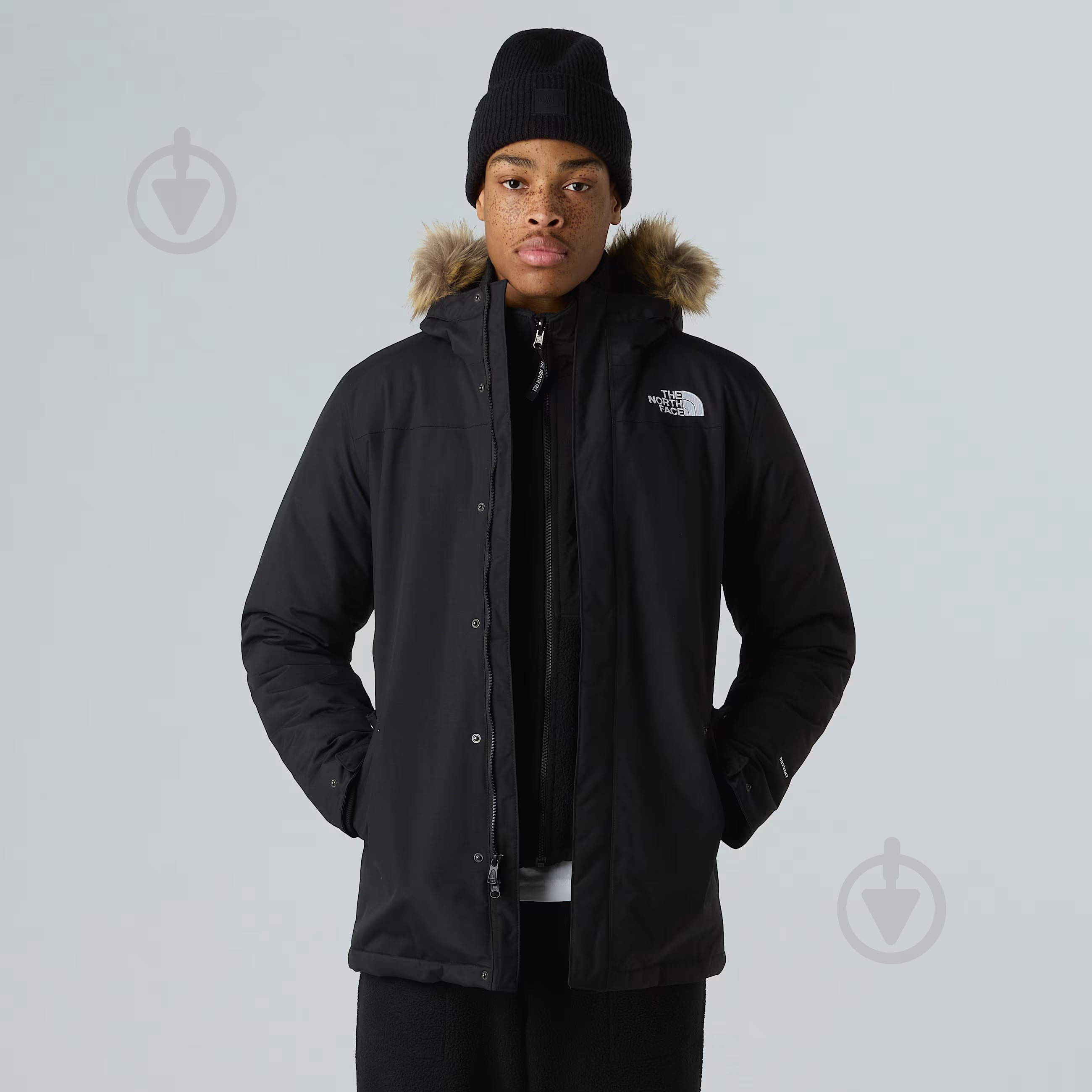 Куртка чоловіча зимова THE NORTH FACE M ZANECK JACKET NF0A4M8HKX71 р.L чорна - фото 3