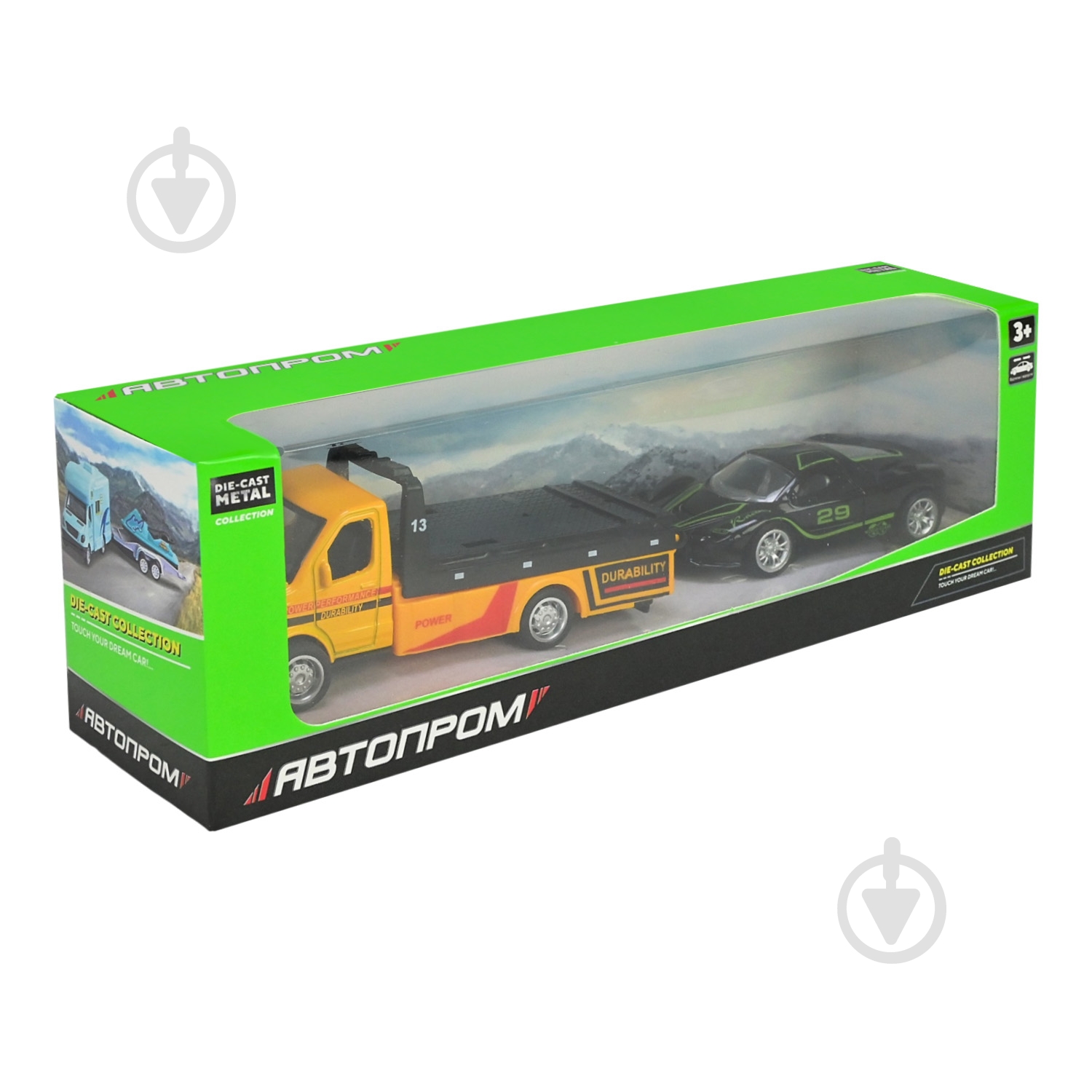 Игровой набор Автопром Эвакуатор и машинка 4823 - фото 8
