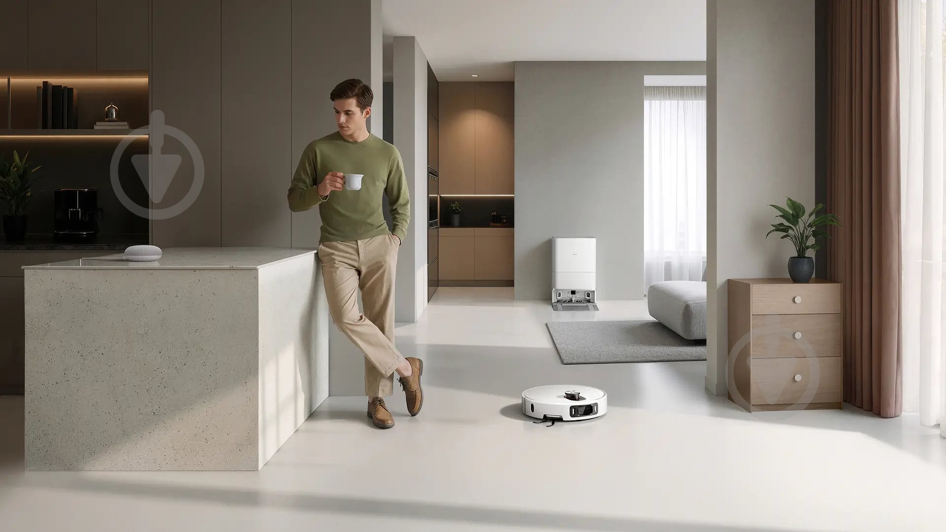 ВИТРИНА! Робот-пылесос моющий Xiaomi Robot Vacuum 5 Pro white - фото 8
