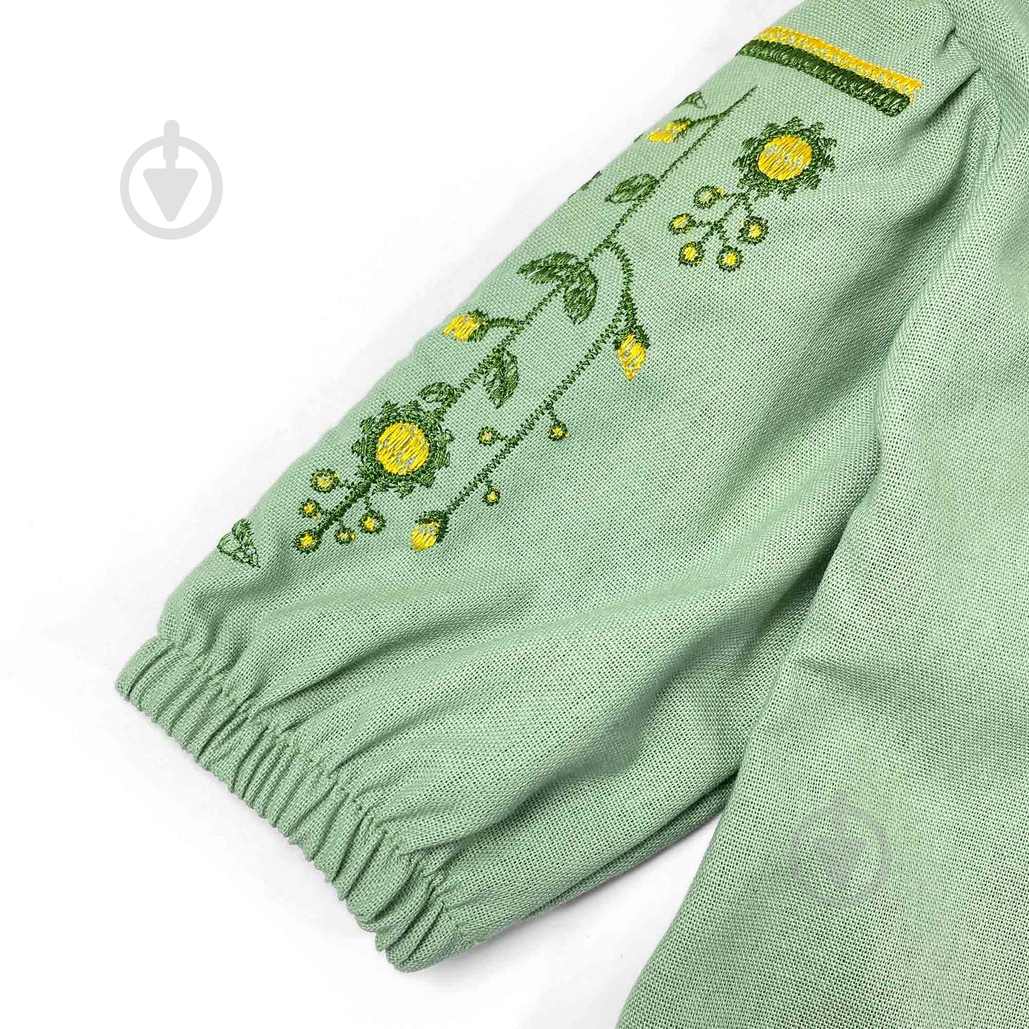 Вышиванка для девочек Dexter`s Flowing Heritage р.134 зеленый d1302-3 - фото 3