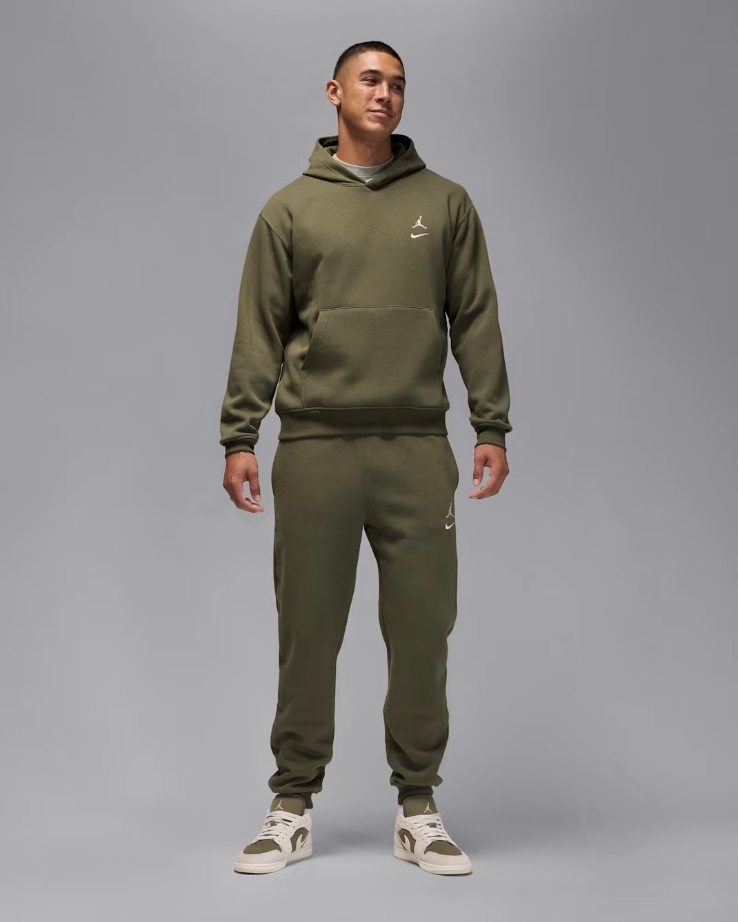 Джемпер Jordan M J BRK VARSITY PO HD BB II2593-222 р.2XL зелений - фото 6