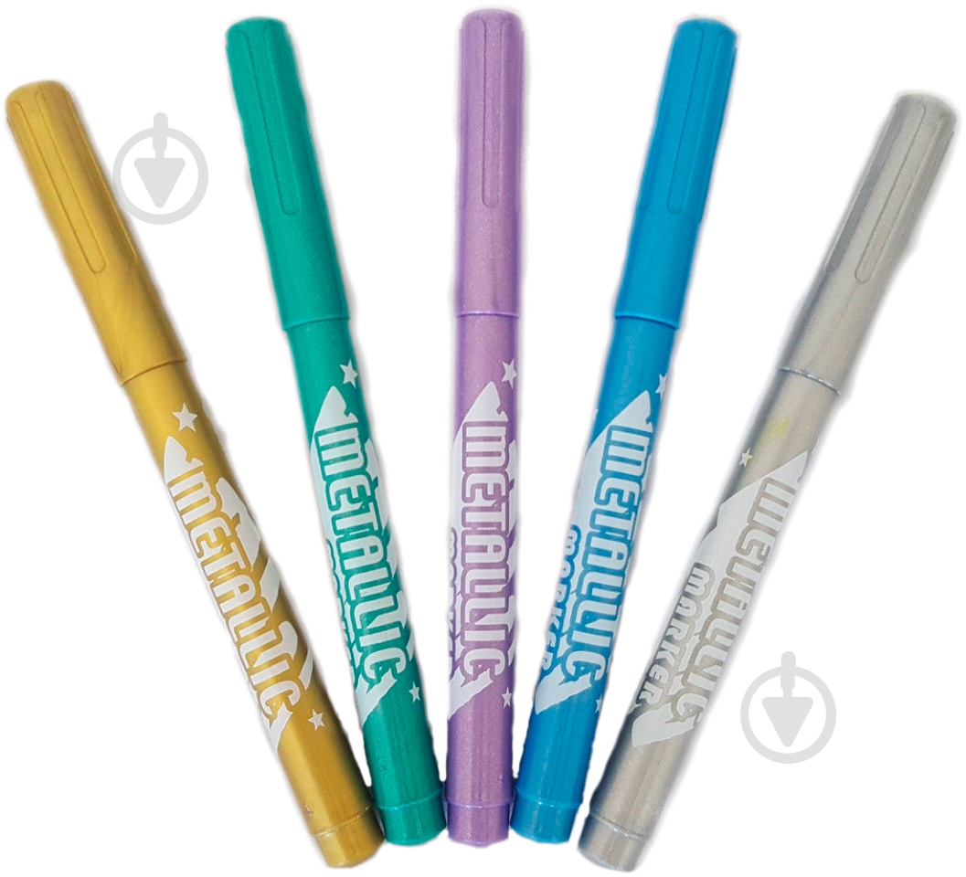 Набор фломастеров 8690 Metallic, 5 шт. Centropen - фото 4