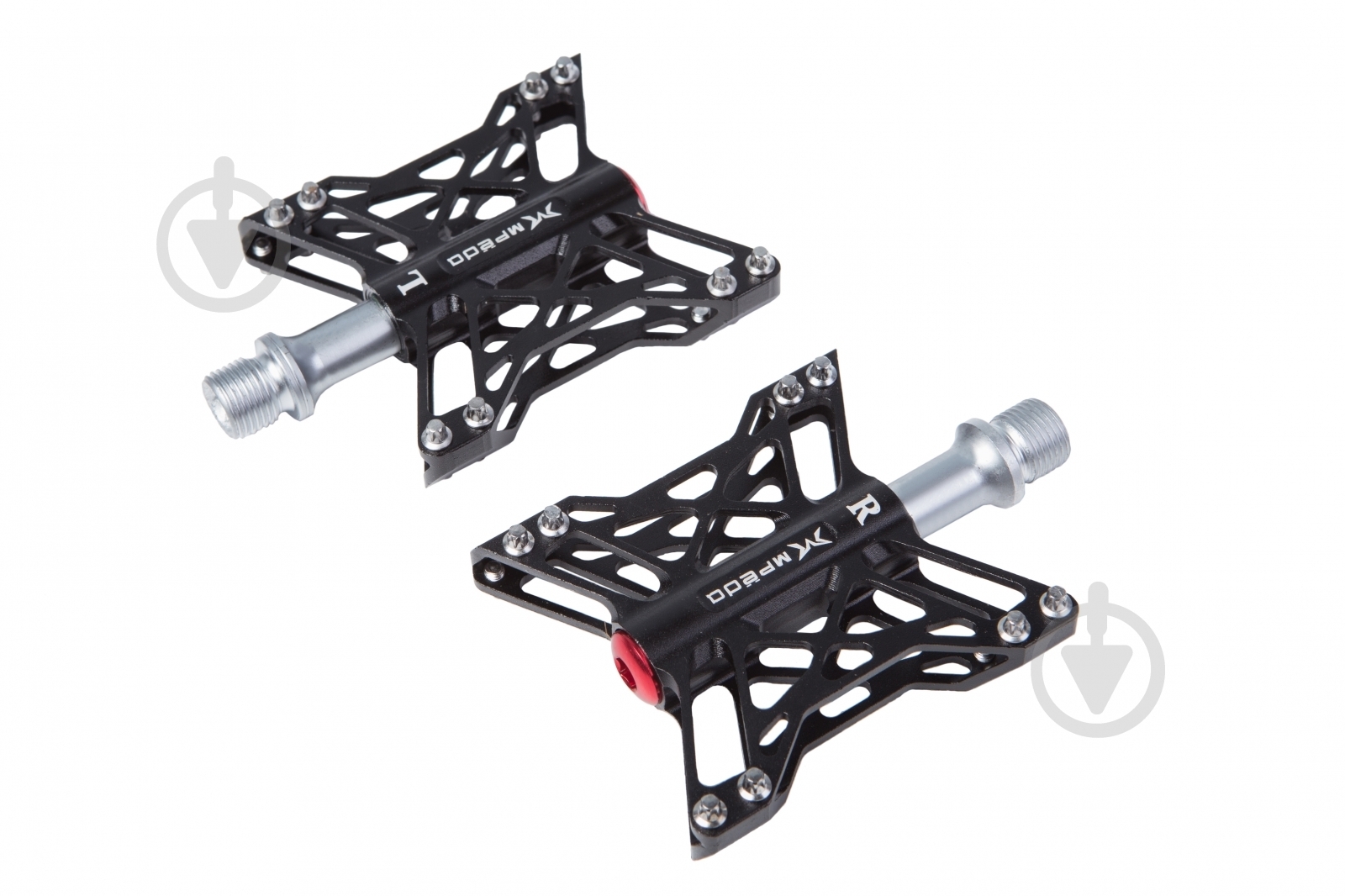 Педали Mpeda AL-77 пром. подшипн. black - фото 1