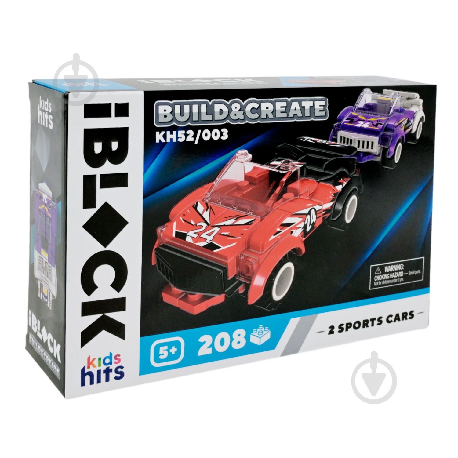 Конструктор Iblock Kids hits JUNIOR Мегакары KH52/003 - фото 6