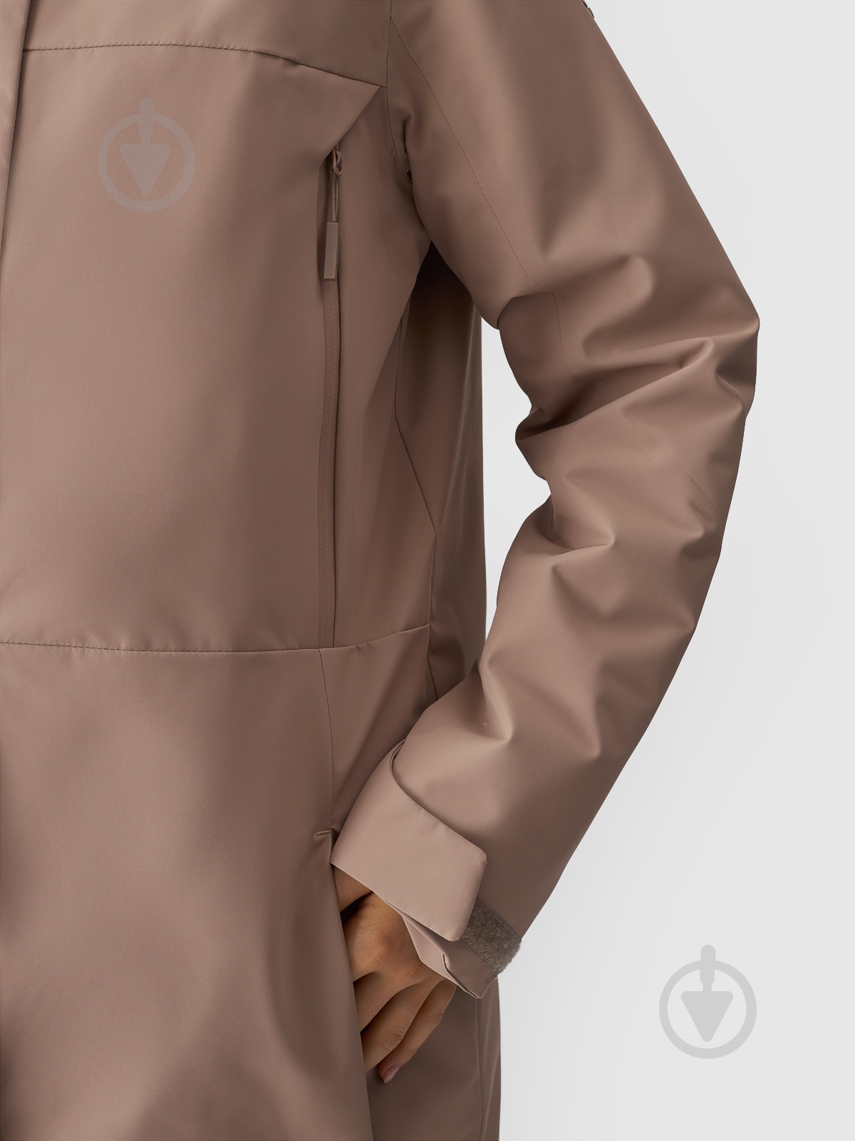 Куртка женская демисезонная 4F TECHNICAL JACKET F560 4FWAW24TTJAF560-82S р.M бежевая - фото 4