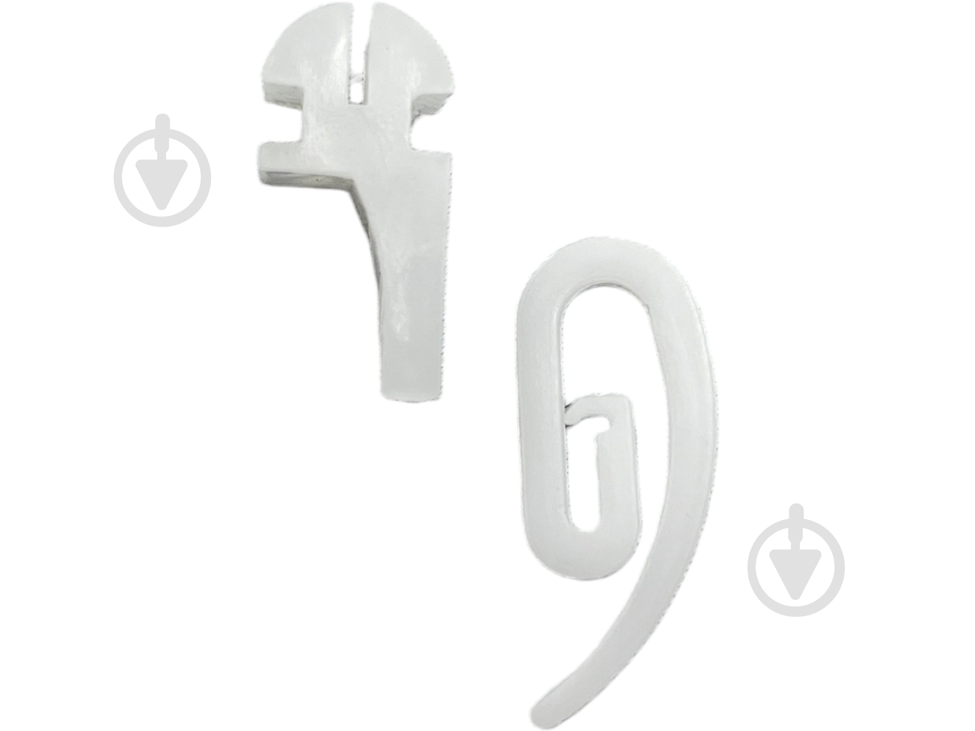 Комплект карнизу Quadrum подвійний 17/160 см зебра з білими гачками - фото 2 Комплект карнизу Quadrum подвійний 17/160 см зебра з білими гачками - фото 2