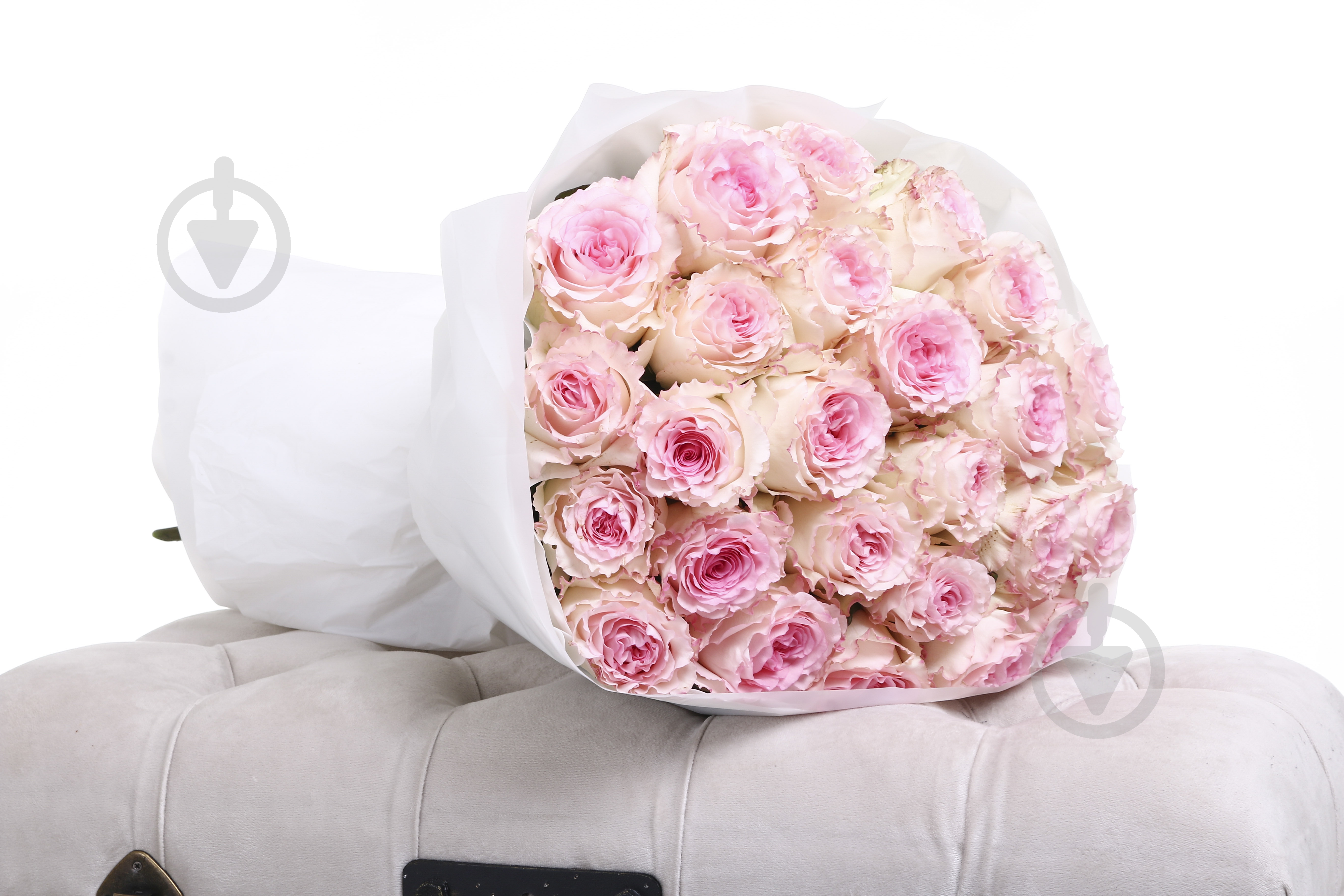 Троянда Frutetto одноголова класична 60 см рожевий - фото 2