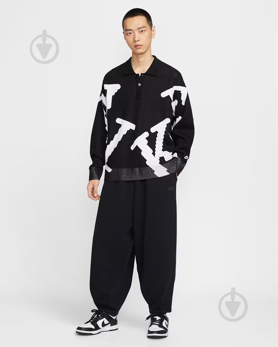 ᐉ Джемпер Nike M NK CLUB RUGBY TOP NEO VAR HV1436-010 р.L черный