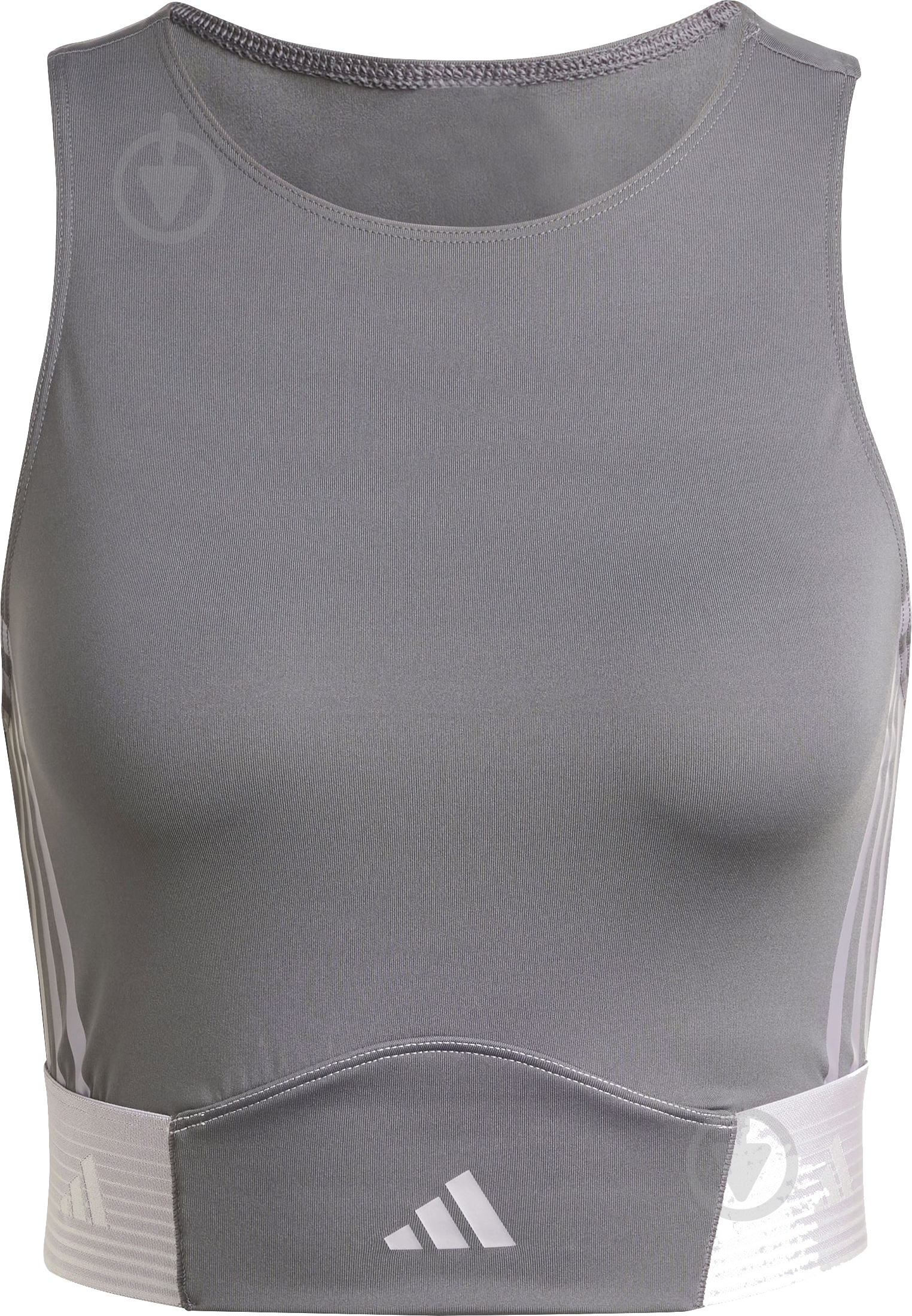 Топ Adidas HYGLM TK Q3 IK5504 р.L серый - фото 6