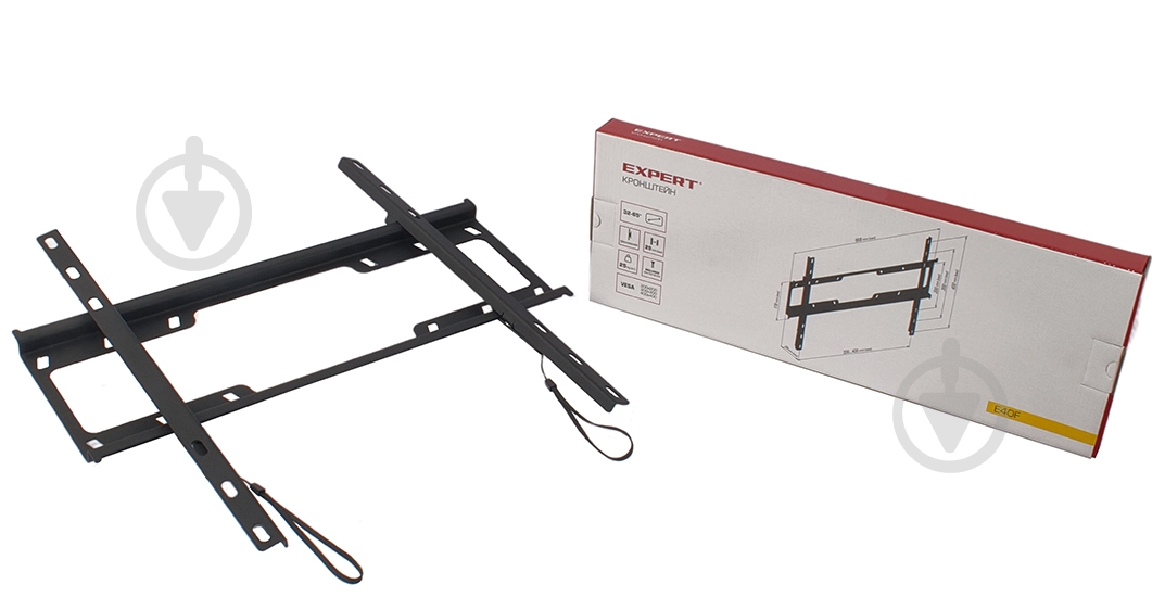 Кріплення для телевізора Expert E40F фіксовані 32"-65" чорний - фото 3 Кріплення для телевізора Expert E40F фіксовані 32"-65" чорний - фото 3
