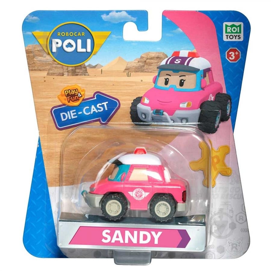 Машинка коллекционная Robocar Poli Робокар Сэнди Die Cast MRT-0613 - фото 1 Машинка коллекционная Robocar Poli Робокар Сэнди Die Cast MRT-0613 - фото 1