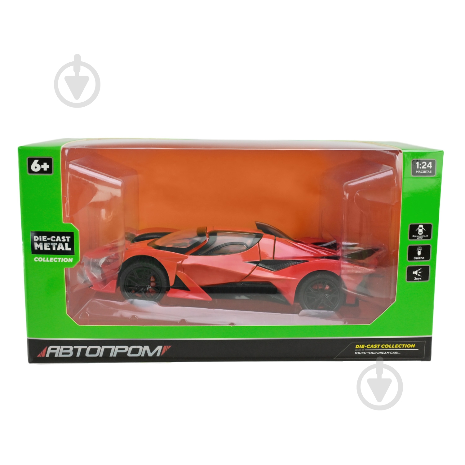 Машинка Автопром 1:24 Lamborghini AP7703 - фото 13