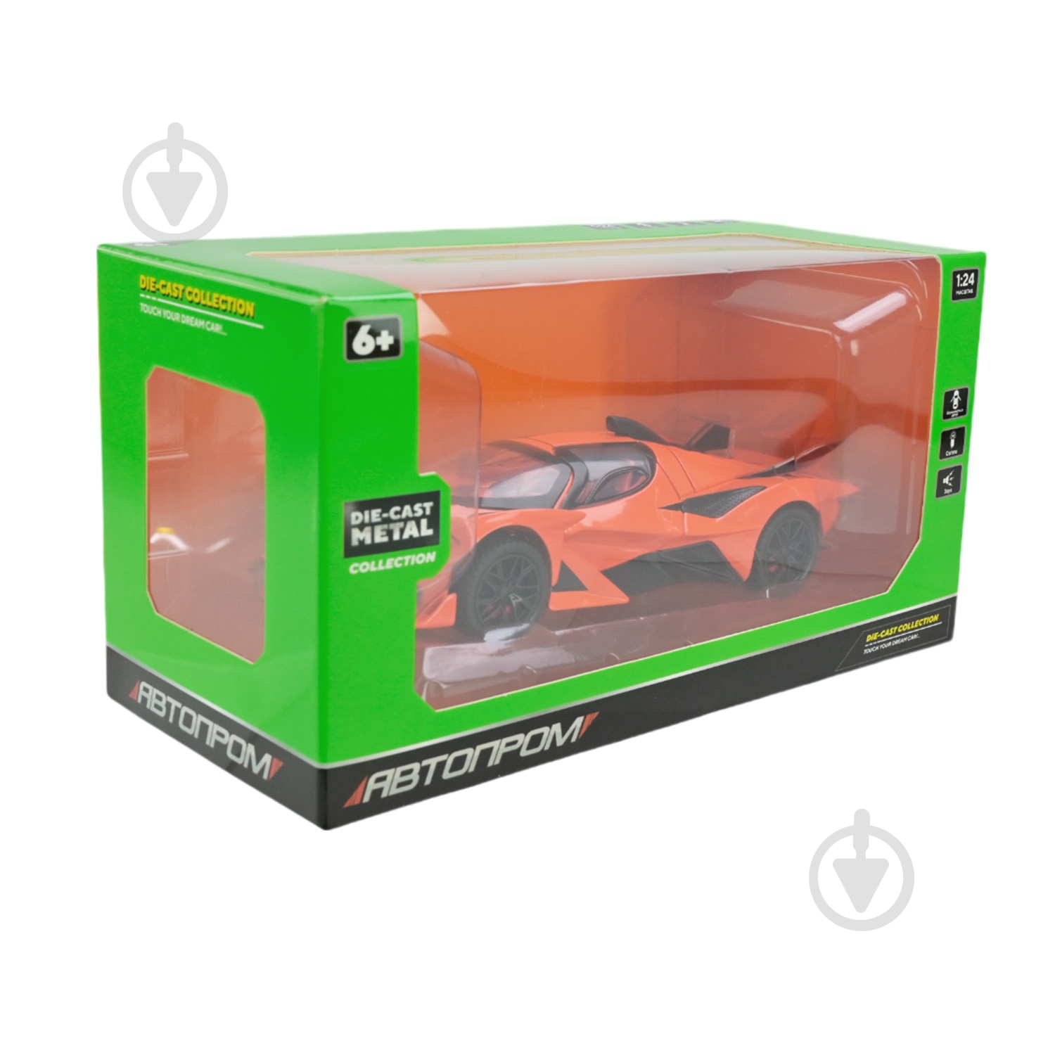 Машинка Автопром 1:24 Lamborghini AP7703 - фото 12