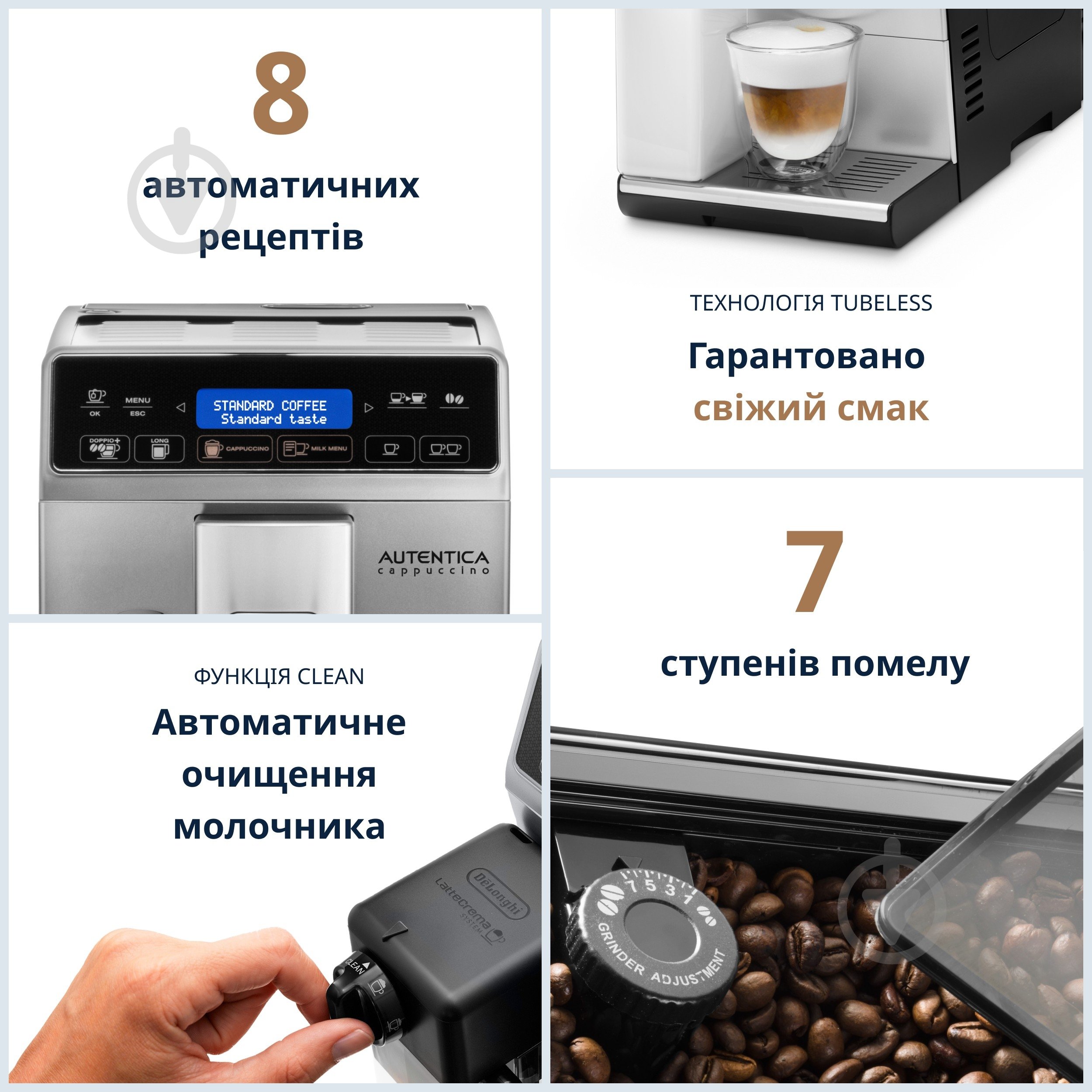 Кавомашина Delonghi ETAM29.660.SB - фото 4