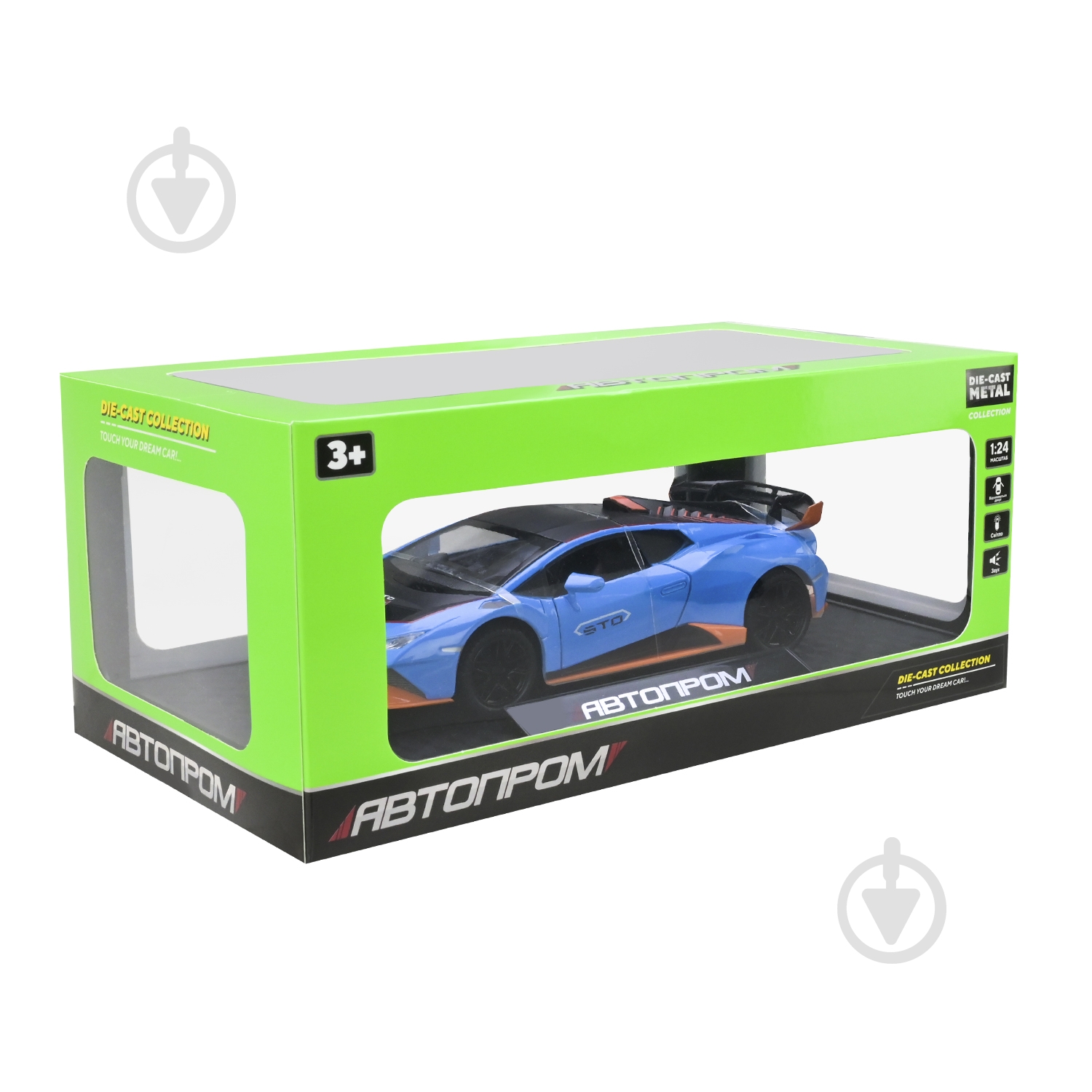Машинка Автопром 1:24 Lamborghini AP7704 - фото 18