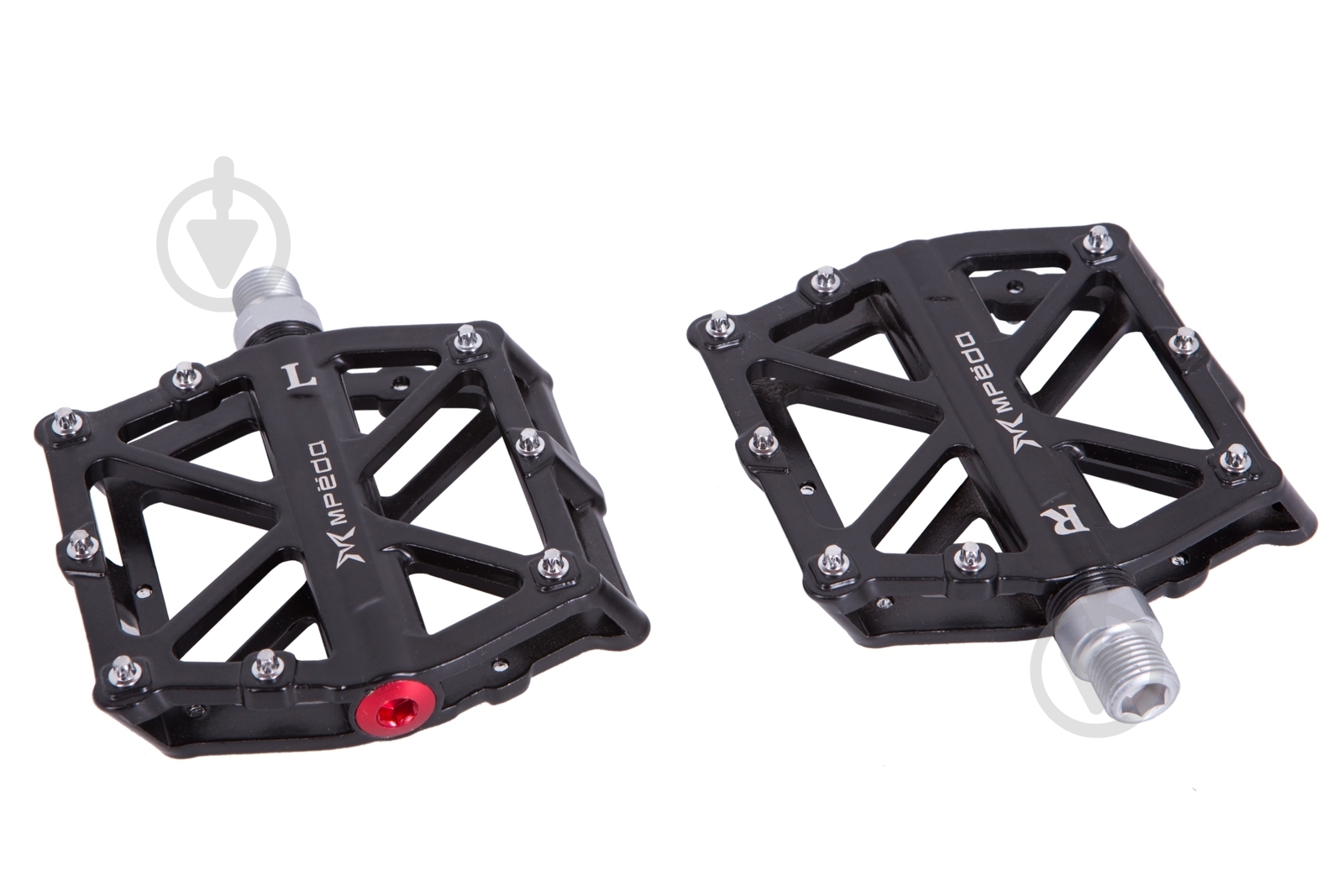 Педали Mpeda AL-10 пром. подшипн. black - фото 1 Педали Mpeda AL-10 пром. подшипн. black - фото 1