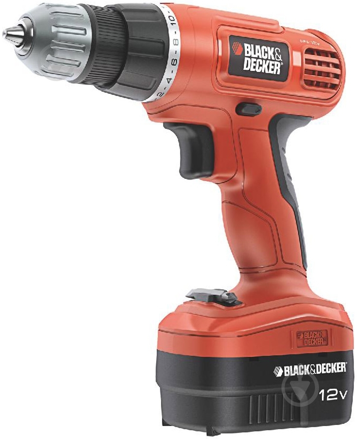 Шуруповерт аккумуляторный Black+Decker EPC12CAB - фото 1 Шуруповерт аккумуляторный Black+Decker EPC12CAB - фото 1