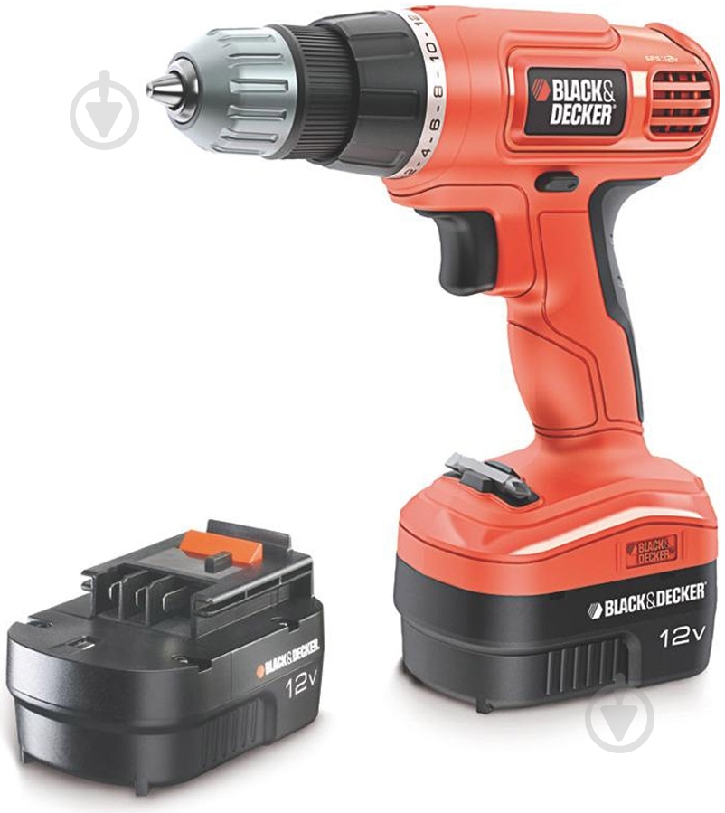 Шуруповерт аккумуляторный Black+Decker EPC12CAB - фото 2 Шуруповерт аккумуляторный Black+Decker EPC12CAB - фото 2