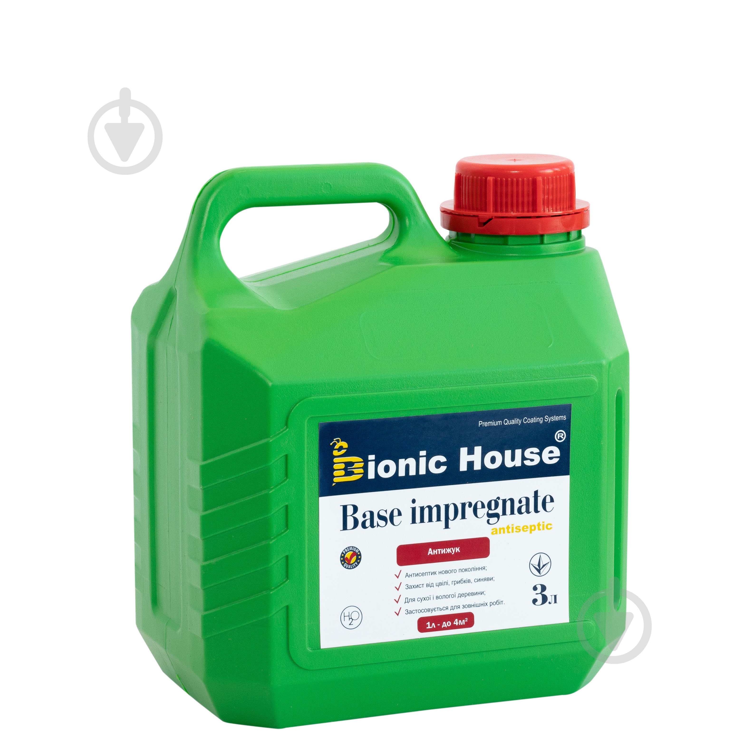 Пропитка Bionic House Base impregnate Антижук 3 л - фото 1