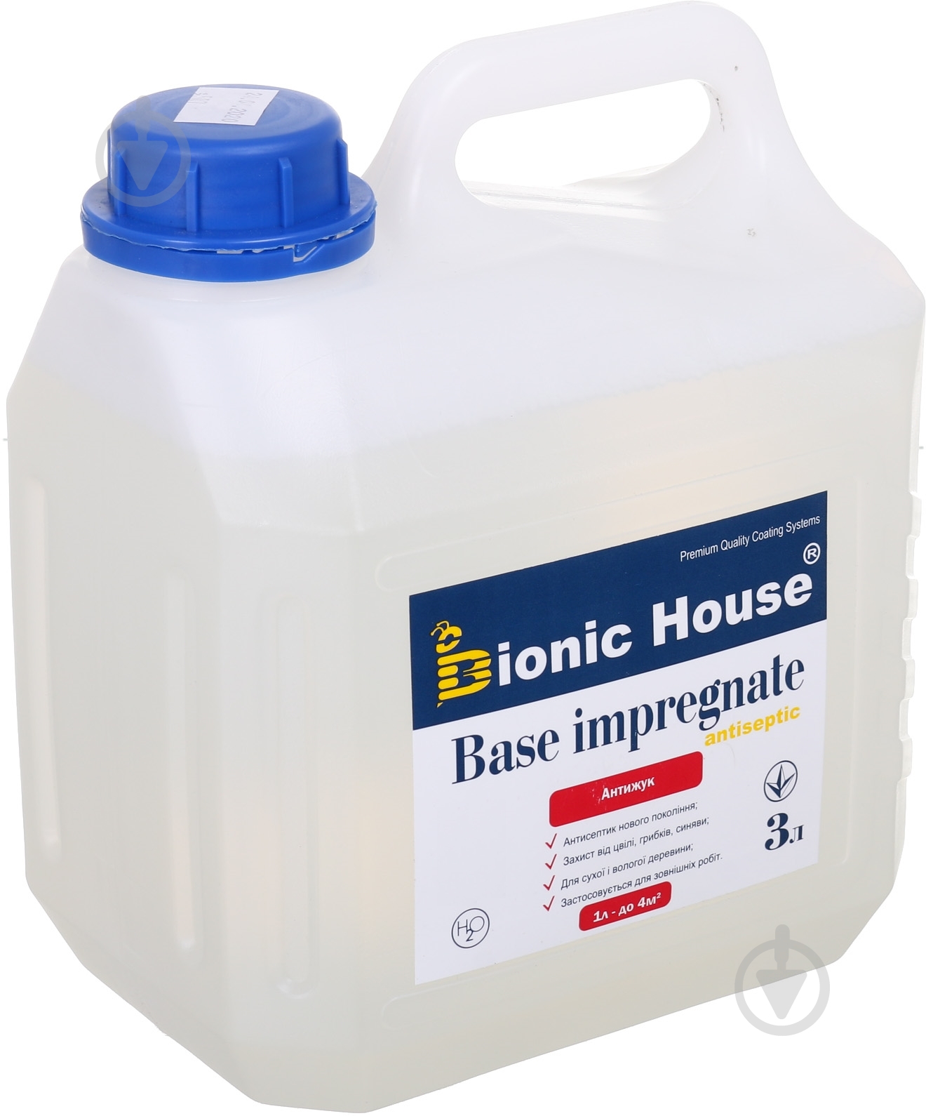 Пропитка Bionic House Base impregnate Антижук 3 л - фото 2