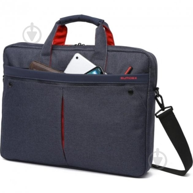 Сумка для ноутбука Sumdex 15,6-16" blue (PON-202NV) - фото 5