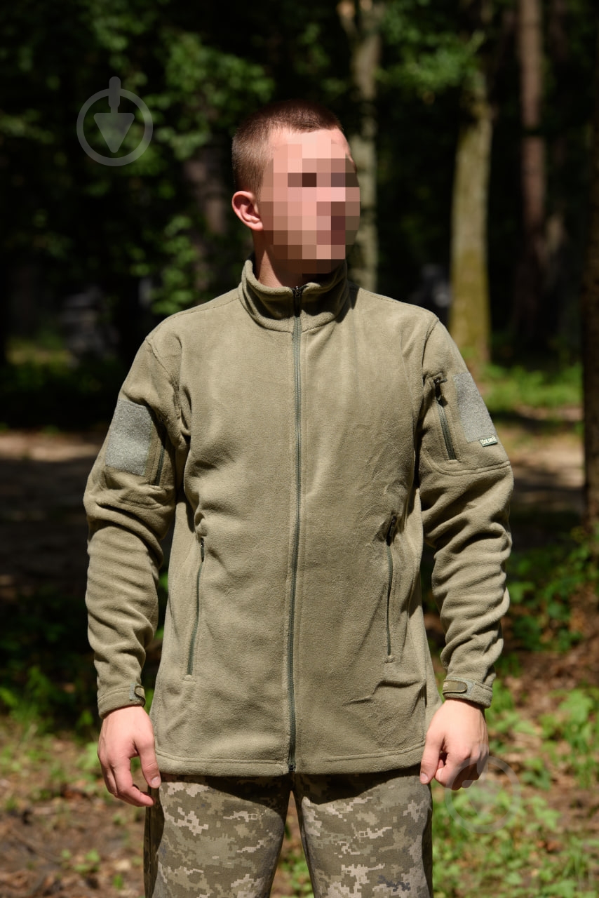 Кофта Single Sword Тактическая флисовая Олива р.XXL olive - фото 1