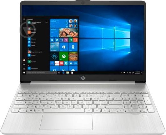 Ноутбук HP 15s-eq0011ua 15,6" (2R312EA) silver - фото 1 Ноутбук HP 15s-eq0011ua 15,6" (2R312EA) silver - фото 1