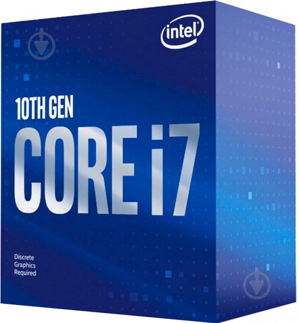 Процесор Intel i7-10700KF 3,8 GHz Socket 1200 Box (BX8070110700KF) - фото 2