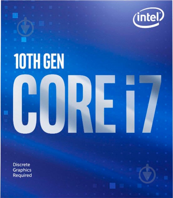 Процесор Intel i7-10700KF 3,8 GHz Socket 1200 Box (BX8070110700KF) - фото 1