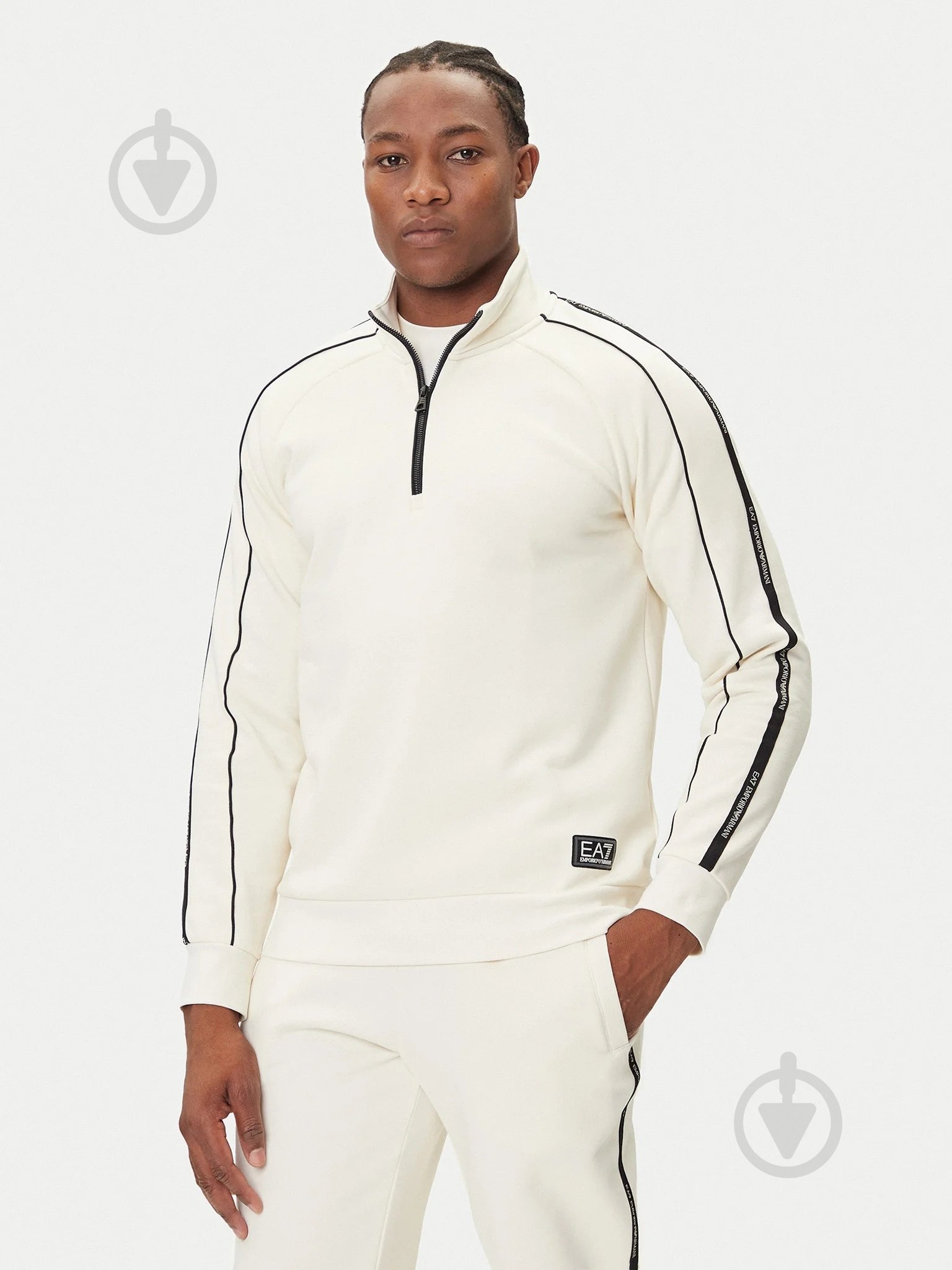 Джемпер EA7 LOGO SERIES M TAPE T-TOP HZ BR 7M000971-AF10377-U1105 р.XL бежевий - фото 1 Джемпер EA7 LOGO SERIES M TAPE T-TOP HZ BR 7M000971-AF10377-U1105 р.XL бежевий - фото 1