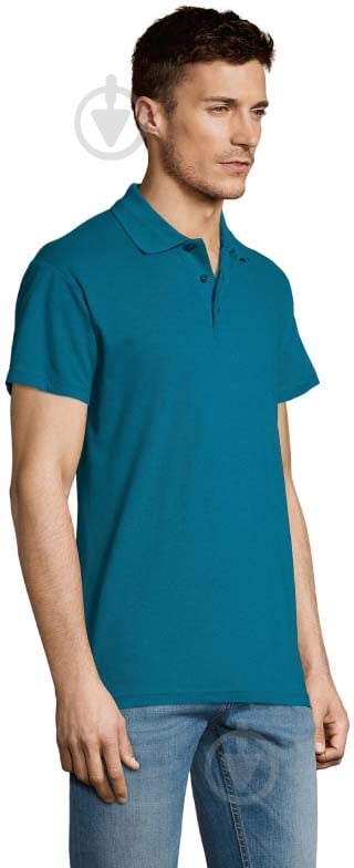 Поло Sol's Summer Ii 11342235 р.S бирюзовый - фото 3 Поло Sol's Summer Ii 11342235 р.S бирюзовый - фото 3