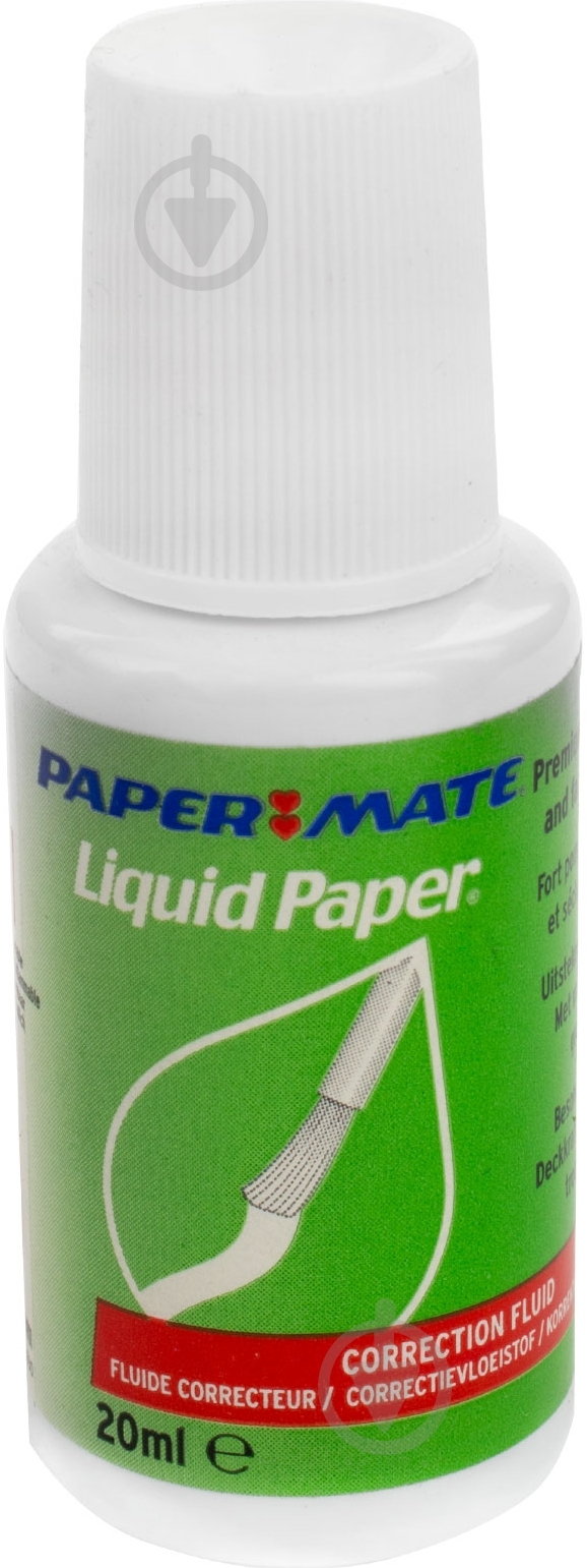 Корректор 20 мл LIQUID PAPER S0900111 Paper Mate - фото 1