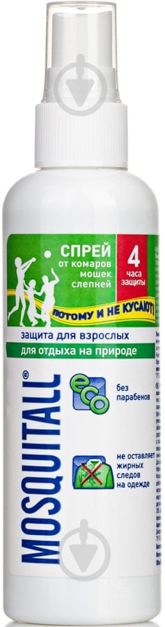 Засіб для захисту від комарів Mosquitall MOSQUITALL 100 мл 100 мл - фото 1