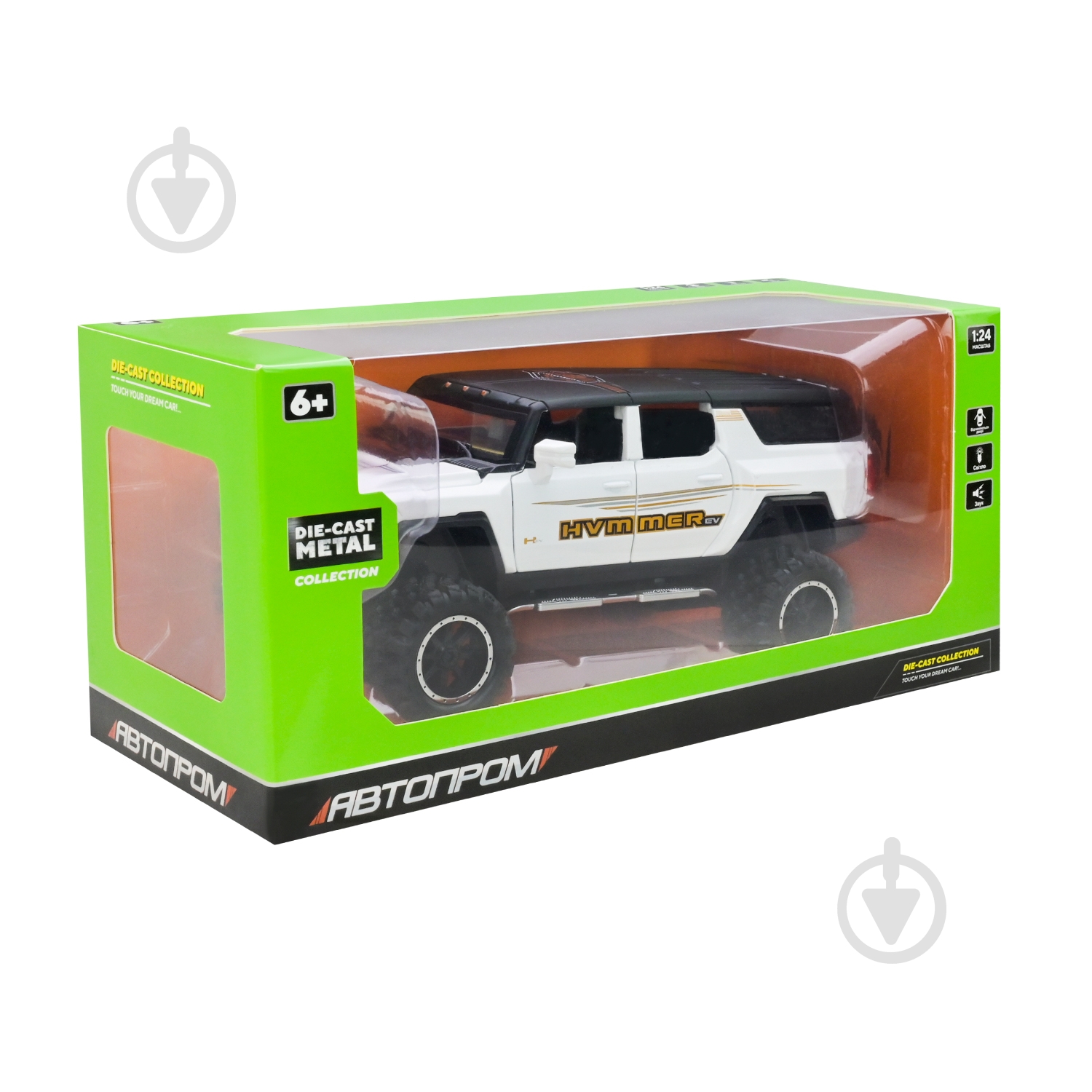 Машинка Автопром 1:24 Hummer AP7701 - фото 18 Машинка Автопром 1:24 Hummer AP7701 - фото 18