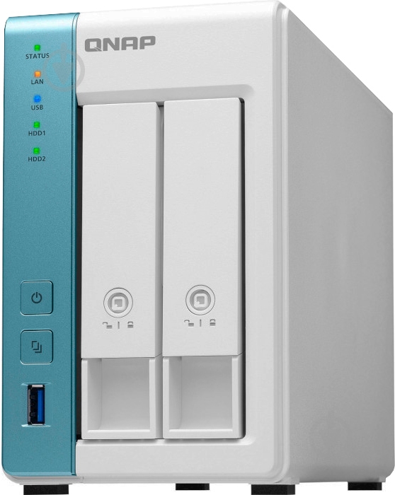 Сетевое хранилище QNAP TS-231P3-2G - фото 1