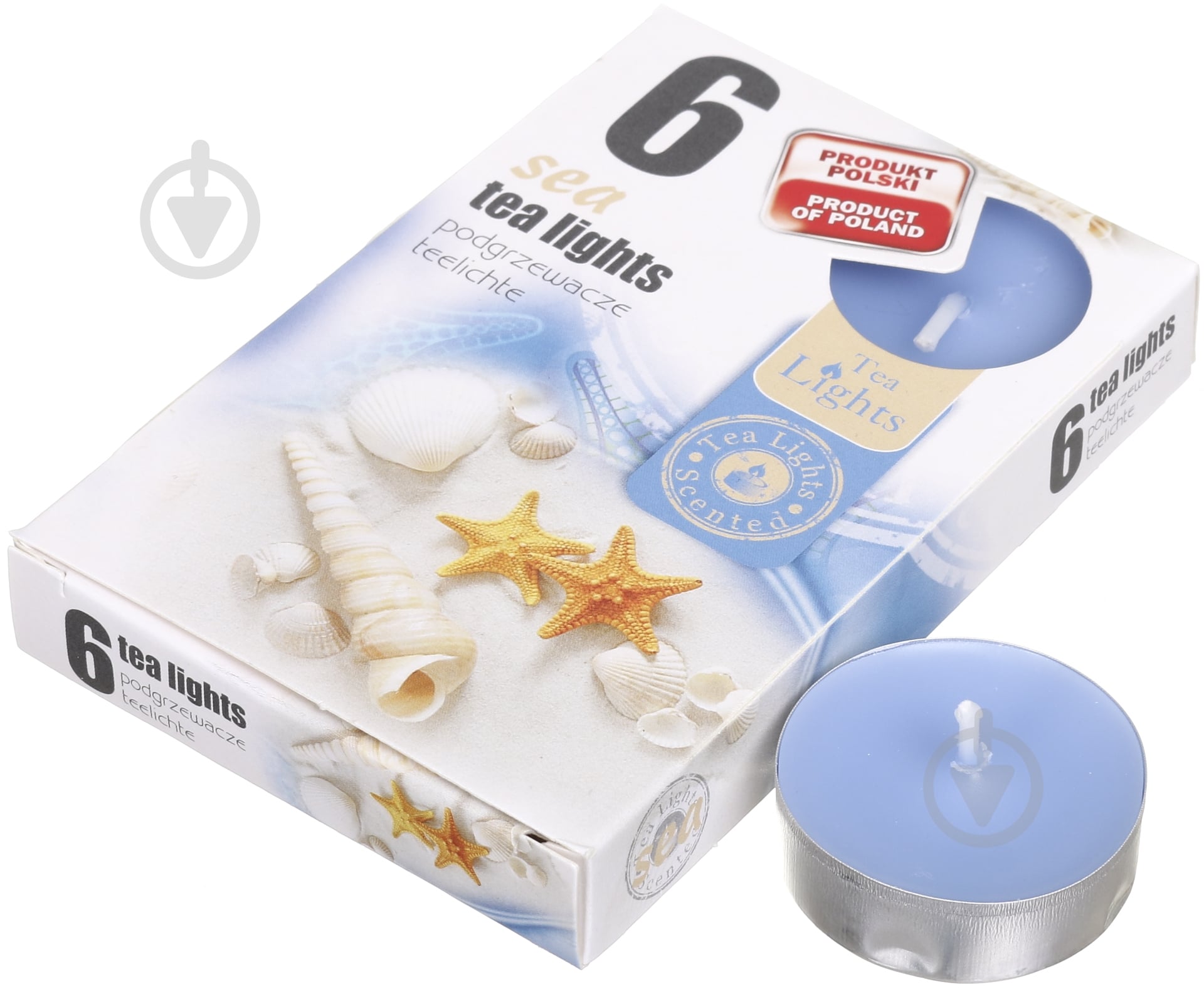 Набор свечей ароматических Море 6 шт. - фото 1