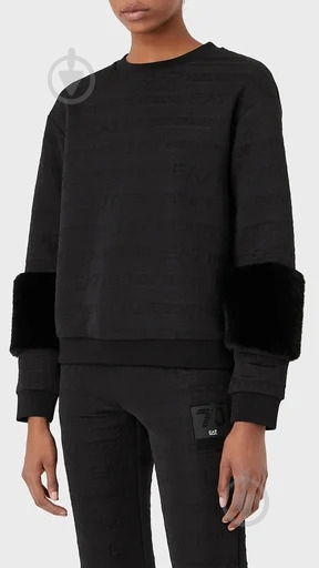 Свитшот EA7 6LTM33-TJGVZ-1200 р. L черный - фото 1