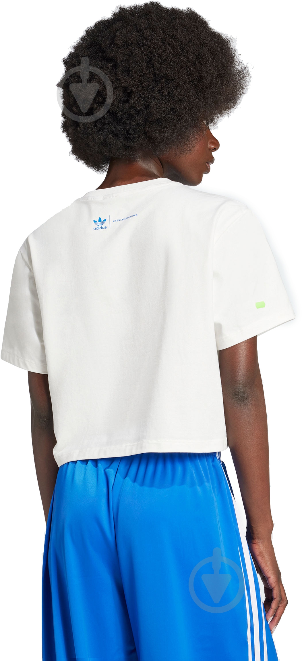 ᐉ Футболка Adidas KSENIA GFX TEE IW5662 р.L белый • Купить