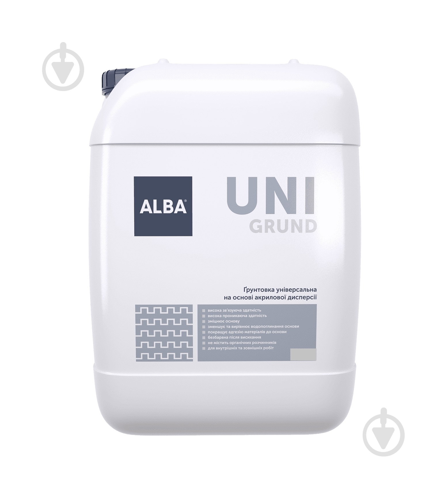 Грунтовка универсальная ALBA UNI GRUND (для краски, клея, шпаклевки, штукатурки) 1 л - фото 1