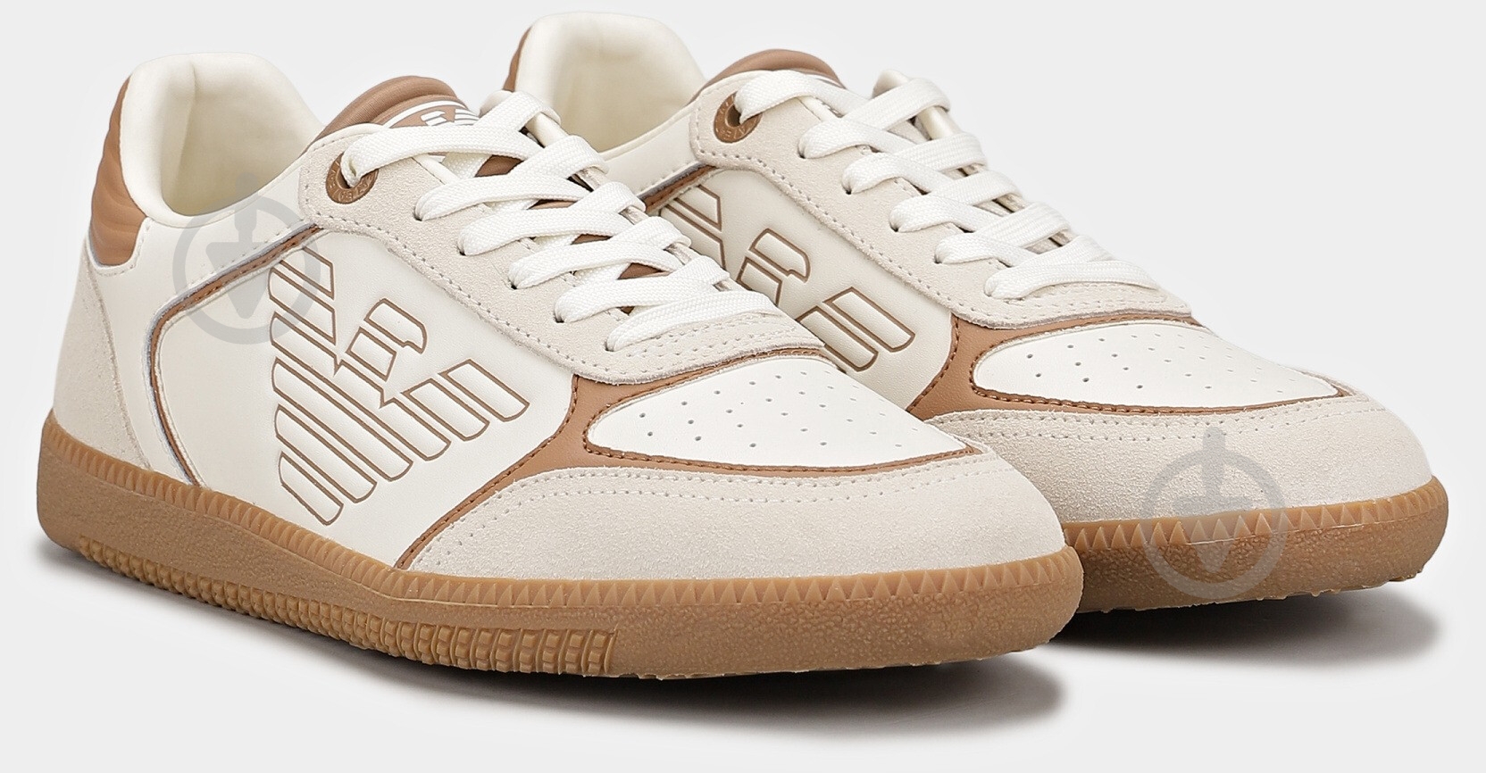 Кеди EA7 HERITAGE EAGLE 7X000405-AF19826-MZ333 р.40 2/3 бежевий - фото 3