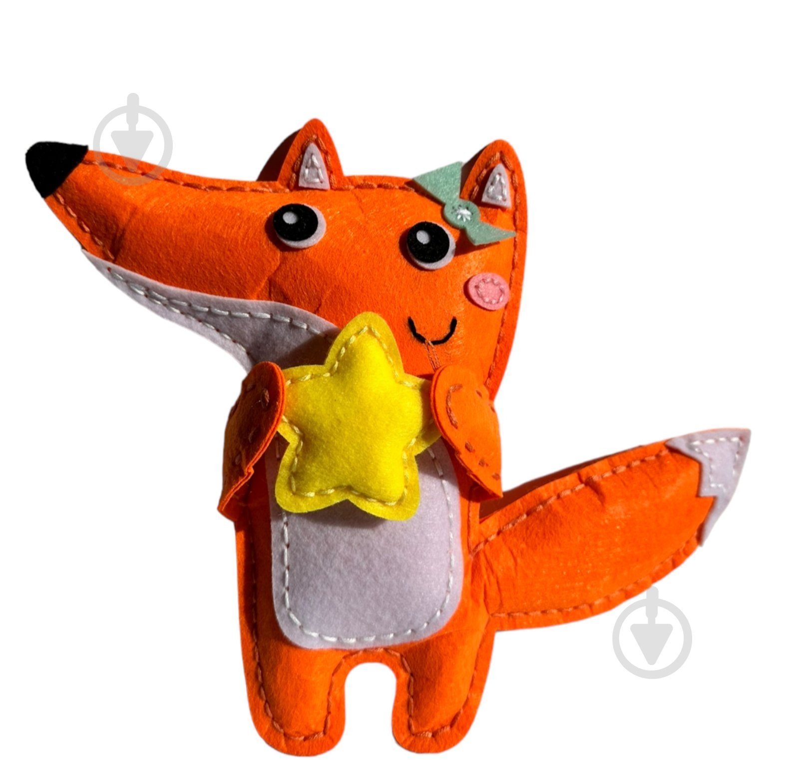 Набір для шиття Apli Krapli Зший сам іграшку з фетру Лисичка СИ-17 - фото 1 Набір для шиття Apli Krapli Зший сам іграшку з фетру Лисичка СИ-17 - фото 1
