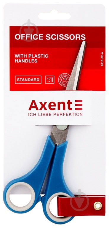 Ножницы Standard, 17 см, синие Axent - фото 2 Ножницы Standard, 17 см, синие Axent - фото 2