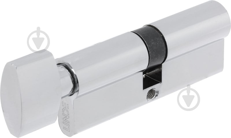 Цилиндр Linde A6P 40x40 ключ-вороток 80 мм полированная латунь ключ-тумблер A6P40/40T CP - фото 2