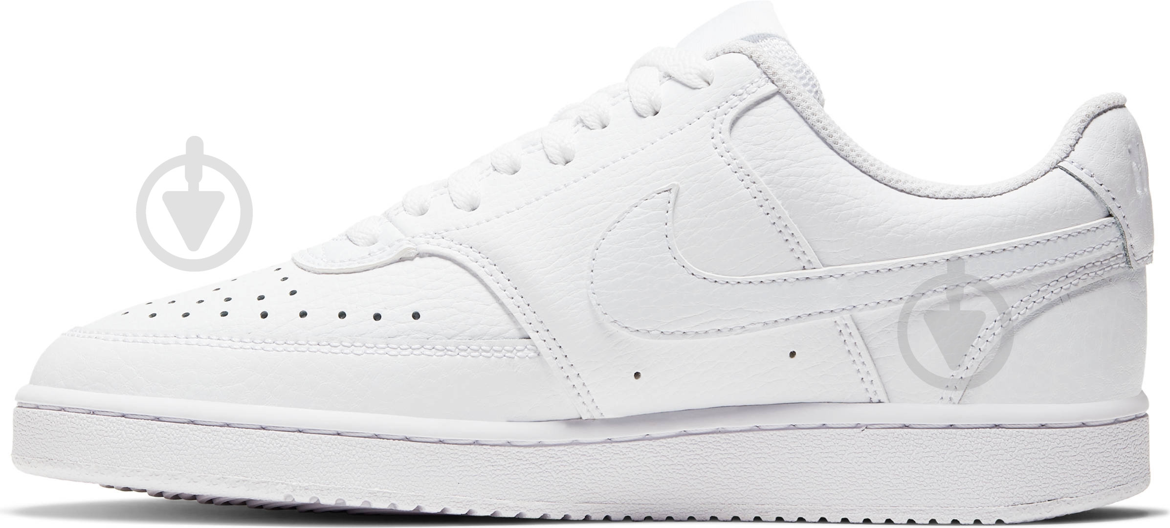 Кроссовки женские демисезонные Nike Court Vision Low CD5434-100 р.36,5 белые - фото 6