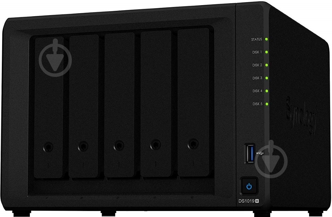 Сетевое хранилище Synology DS1019+ - фото 1