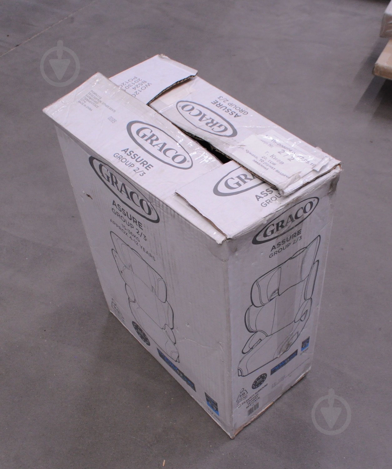 УЦЕНКА! Автокресло Graco Assure Charcoal 8E47CACE (УЦ №69) - фото 4 УЦЕНКА! Автокресло Graco Assure Charcoal 8E47CACE (УЦ №69) - фото 4