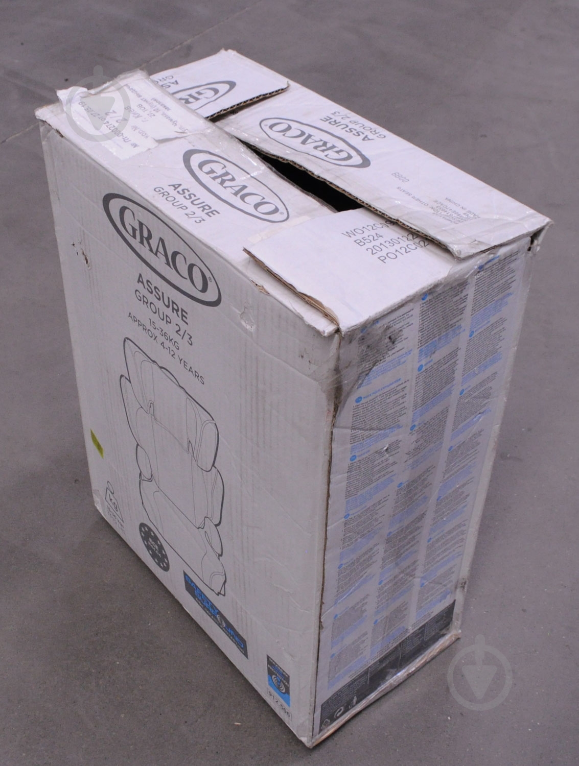 УЦЕНКА! Автокресло Graco Assure Charcoal 8E47CACE (УЦ №69) - фото 5 УЦЕНКА! Автокресло Graco Assure Charcoal 8E47CACE (УЦ №69) - фото 5